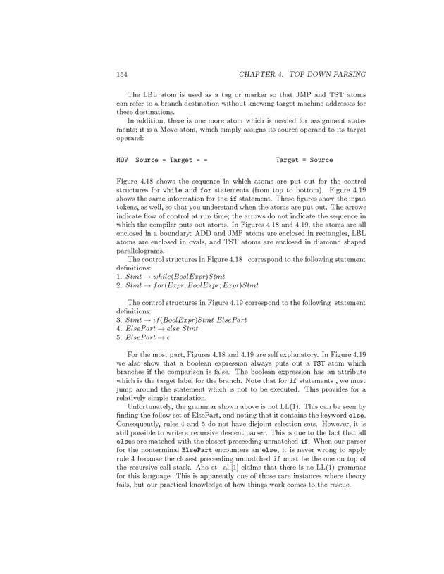 Compiler Design: Theory, Tools, and Examples - Page 154